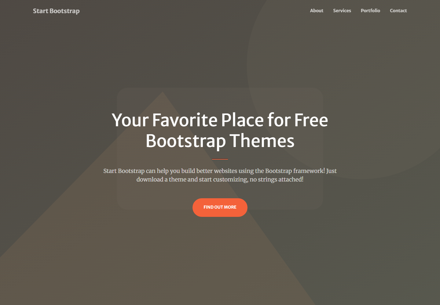 Creative studio website running preview
