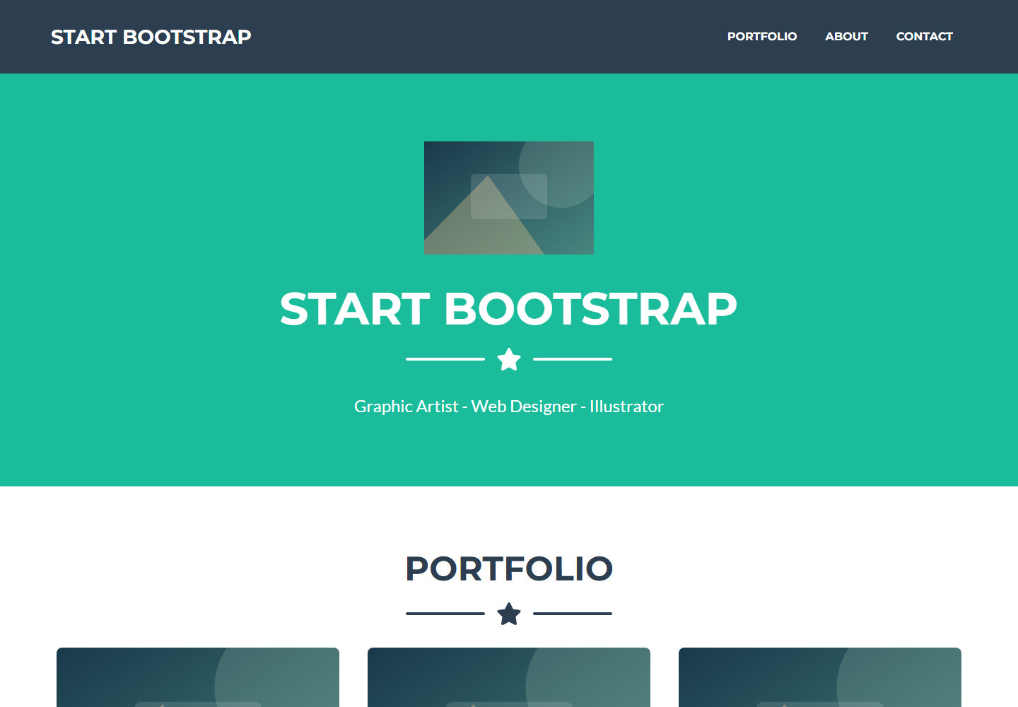 Freelancer portfolio running preview